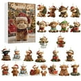 thumbnail image 1 of Highlands Cow Advent Calendar for 2025 Christmas Season, Whimsical Animal Theme Countdown Decoration, Charming Holiday Display for Home and Festive Tradition Celebrations, 1 of 4