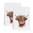 thumbnail image 1 of Highlands Cow Kitchen Towels, Absorbent Dishes Cloths for Kitchen and Bathroom, Decorative Hand Towels, Tea Towels, Durable, Multi-functional, Easy to Clean, 1 of 6