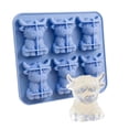 Highlands Cow Silicone Ice Cubes Tray Fun Innovative Ice Molds For ...