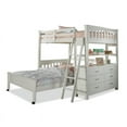 thumbnail image 1 of Highlands Full Loft Bed with Full Lower Bed and Hanging Nightstand, 1 of 6