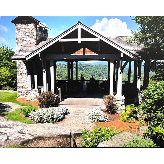 Highlands Pavilion Canvas Print