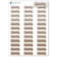 thumbnail image 1 of Highlight Laundry Planner Stickers / Chore Reminder Stickers/ DIY Calendar Stickers / Script Text / Bullet Journaling / Bujo / Essential Productivity Stickers, 1 of 10
