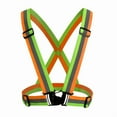 thumbnail image 1 of Highlight Reflective Straps Night Running Riding Clothing Vest Adjustable Safety Vest Elastic Band For Adults and Children, 1 of 10