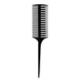 thumbnail image 1 of Highlight Weaving Comb - Salon Hair Sectioning Comb, Tail Pick Comb, Hair Dye Highlighting Tool, Professional Styling Comb Set, Plastic Anti Static Heat Resistant Hair Parting Comb for Salon 1PC*2, 1 of 3
