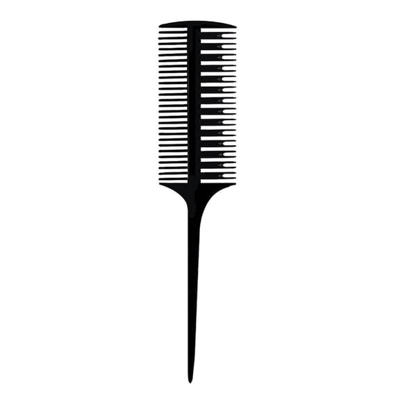 Highlight Weaving Comb - Salon Hair Sectioning Comb, Tail Pick Comb, Hair Dye Highlighting Tool, Professional Styling Comb Set, Plastic Anti Static Heat Resistant Hair Parting Comb for Salon 1PC*2
