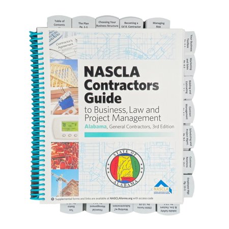 Highlighted and Tabbed - NASCLA Guide General Contractors Alabama 3rd