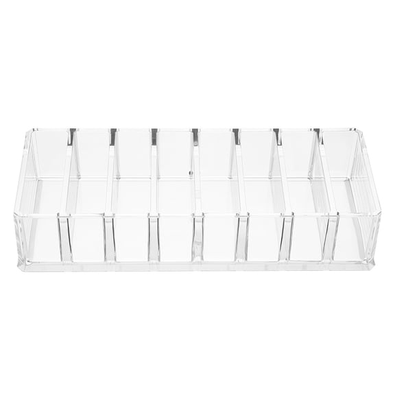 Highlighter Blushes Display Makeup Pallet Acrylic Risers Storage Box Bin Rack Organizers Drawer Brush Stand Cosmetics