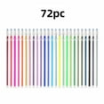 thumbnail image 1 of Highlighter Brush, Tyeign 72/84/120 of Multi Color 1Mm Writing And Painting Gel Ink Pen Replacement Core Suitable for Office Stationery Random Color 70Ml Highlighters Pastel Highlighter Stick, 1 of 5