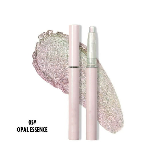 Highlighter Eye Shadow Stick, Waterproof Eye Shadow, Brightening Repairing Eye Makeup Pen, Lightweight Silky Texture, Long-Lasting Wear, Smudge-Resistant, Easy Application