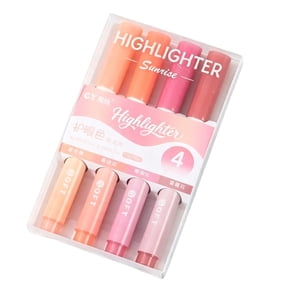 Highlighter Pens, Soft Color Eye Protection Markers With Smooth Quick Dry Ink And Comfortable Grip, Aesthetic Journal Supplies for Students Office Notes Reading Planners Creative Writing
