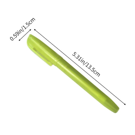 Highlighter Stationery Color Water-based Color Pens 6 Colors 2ml Students Marking Review Good Helper Highlighter