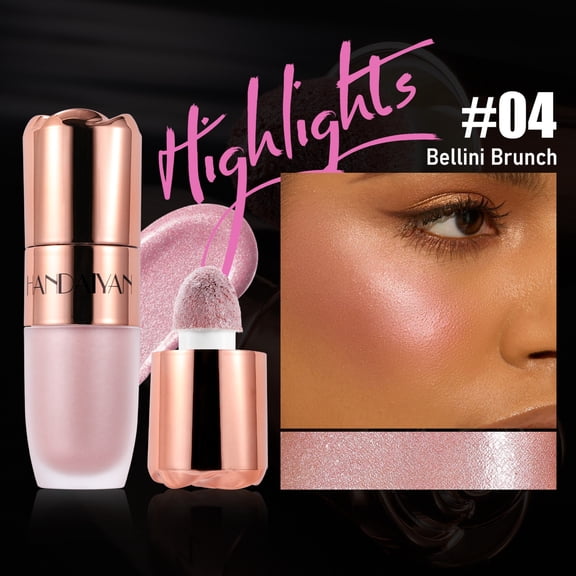 Highlighter Stick 8 Color Natural Three-dimensional Pearl Fine Flash Easy To Apply Highlighter Stick
