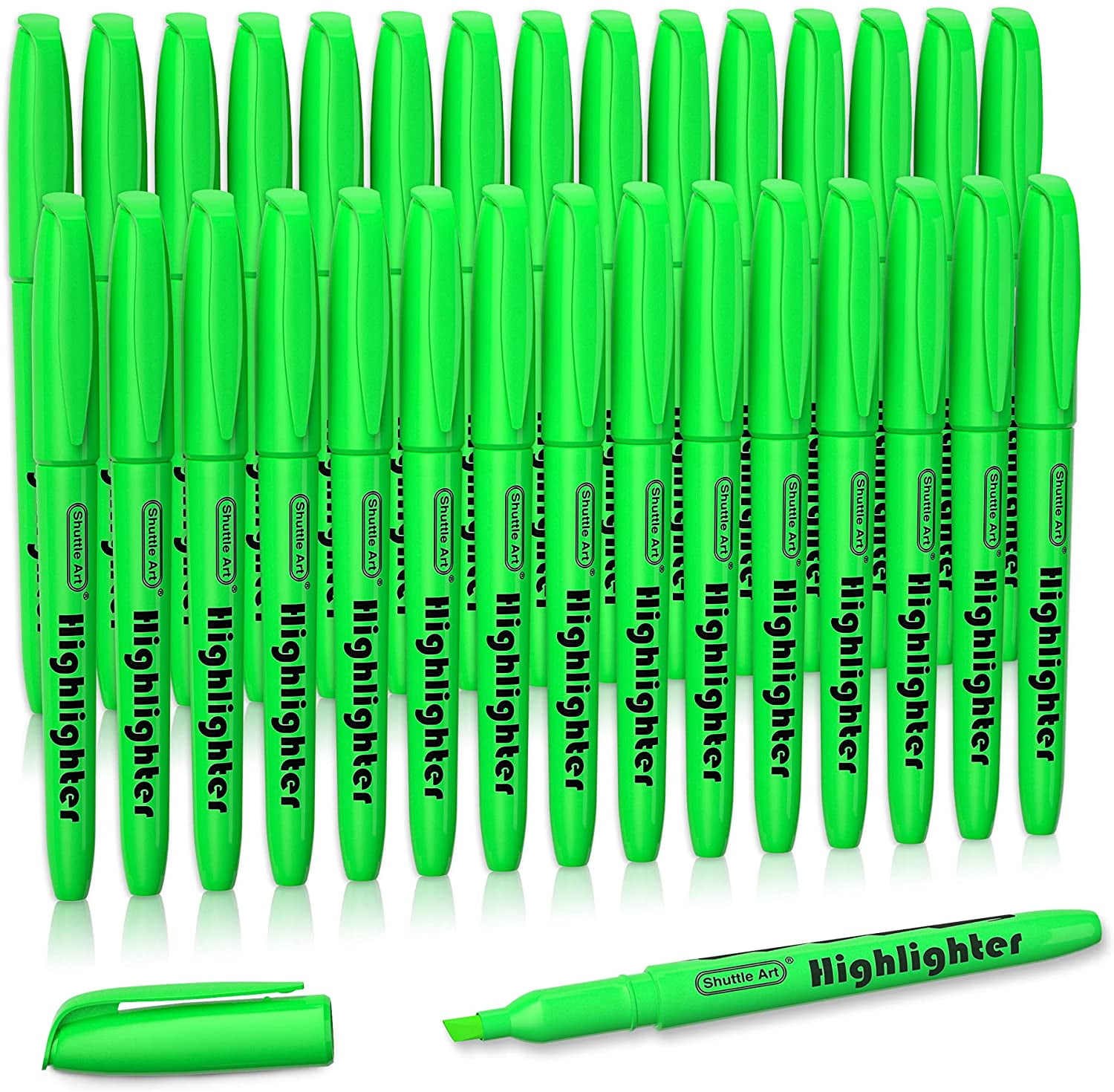 https://i5.walmartimages.com/seo/Highlighters-Shuttle-Art-30-Pack-Green-Highlighters-Bright-Colors-Chisel-Tip-Dry-Quickly-Non-Toxic-Highlighter-Markers-Adults-Kids-Highlighting-Home_a3517cb0-c095-47a7-9cc1-020784c4bcc8.2fc2108b08b61bab164061b5c4a5b207.jpeg