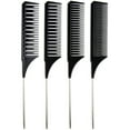 Highlighting Combs Set of 4 Black Highlight Combs Foiling Combs for