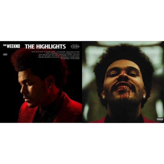 Highlights (2LP) & After Hours (X) (2LP/Clear W/ Red Splatter Vinyl)