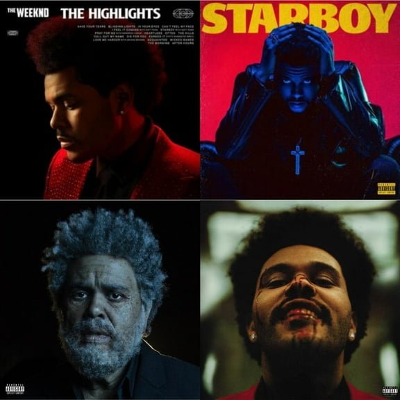 Highlights (2LP) & Starboy (2LP/Translucent Red Vinyl/Gatefold) & Dawn Fm (X) (2LP) & After Hours (X) (2LP)