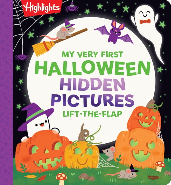 Highlights Baby's First Puzzle Books My Very First Halloween Hidden Pictures Lift-The-Flap: Interactive Halloween Flap Book for Babies and Toddlers Ages 03, , (Board Book)