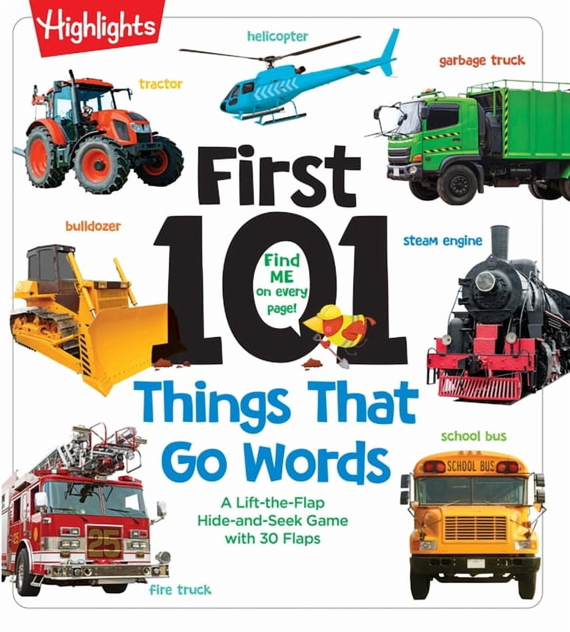 Highlights First 101 Words First 101 Things That Go Words: Oversized ...