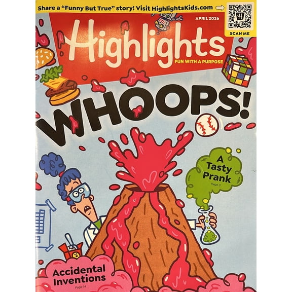 Highlights Fun With A Purpose Magazine April 2026