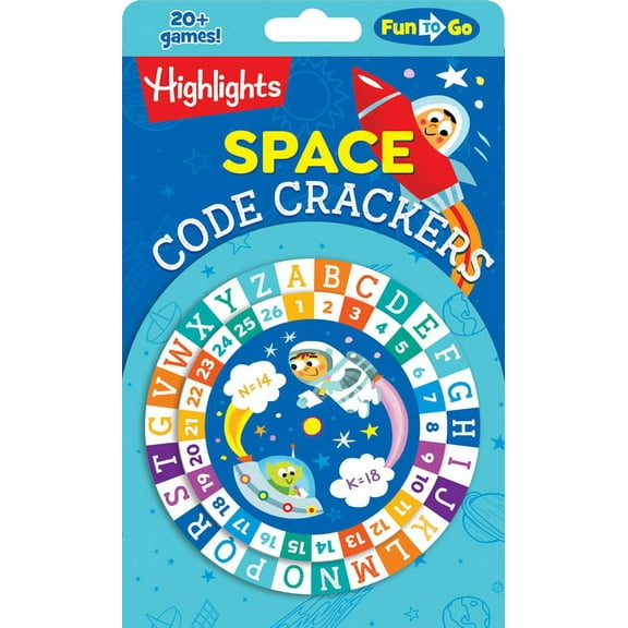 Highlights Fun to Go Space Code Crackers, (Paperback)