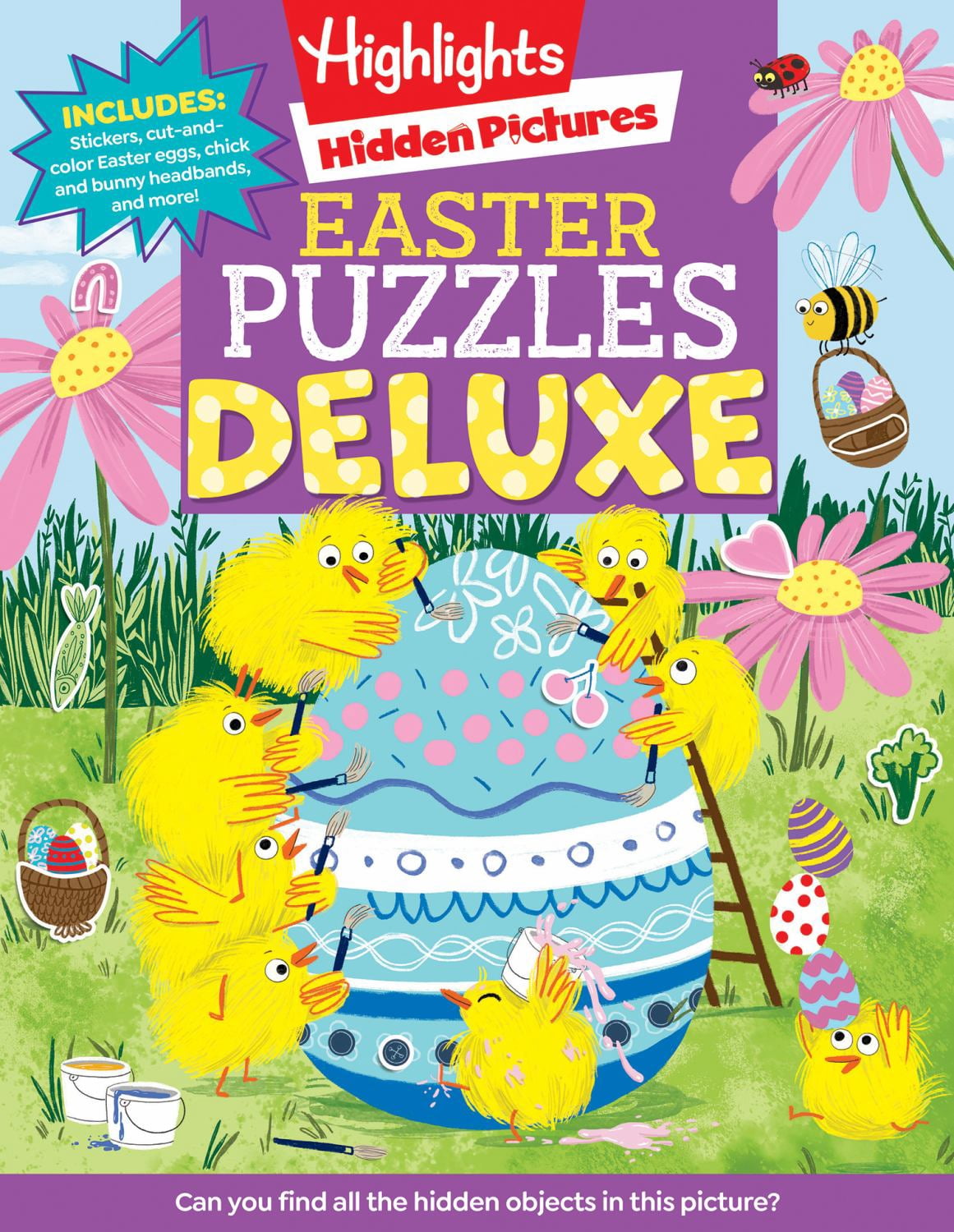 Easter Puzzles Deluxe Easter Activity Book with Hidden Pictures