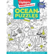 Ocean Puzzles: Over 100 Ocean-Themed Search and Find Puzzles for Kids 6 and over, Featuring Sea Creatures, Marine Animals, Underwater Scenes and over 1,900 Hidden Objects (Paperback)