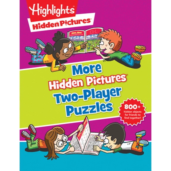 Pre-Owned More Hidden Pictures Two-Player Puzzles (Paperback) 1684372585 9781684372584