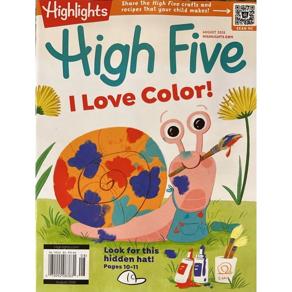 Highlights High Five Magazine August 2026