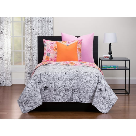 Highlights Hooting Owls Hidden Pictures Twin Quilt