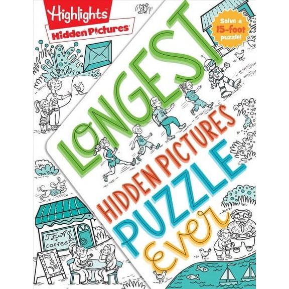 Pre-Owned Highlights Longest Activity Books Ever: Longest Hidden Pictures Puzzle Ever (Paperback)