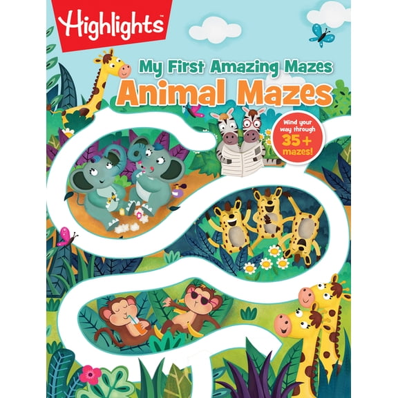Highlights My First Amazing Mazes Animal Mazes, (Paperback)