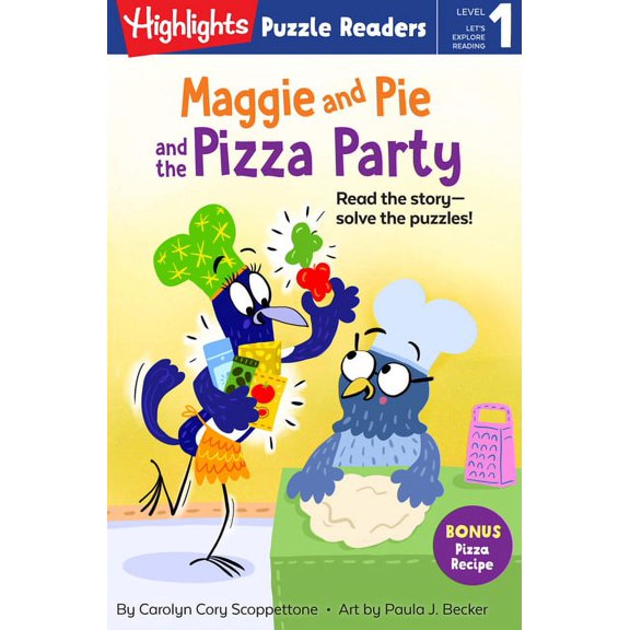 Highlights Puzzle Readers: Maggie and Pie and the Pizza Party (Paperback)