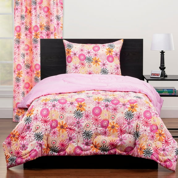 Highlights The Bloom Room Reversible Comforter Set Full - Queen 3 Piece