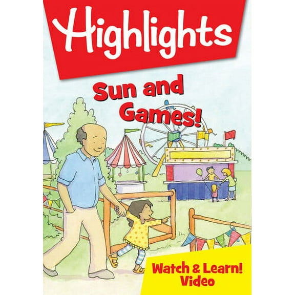 Highlights Watch & Learn: Sun And Games (DVD), Dreamscape, Kids & Family