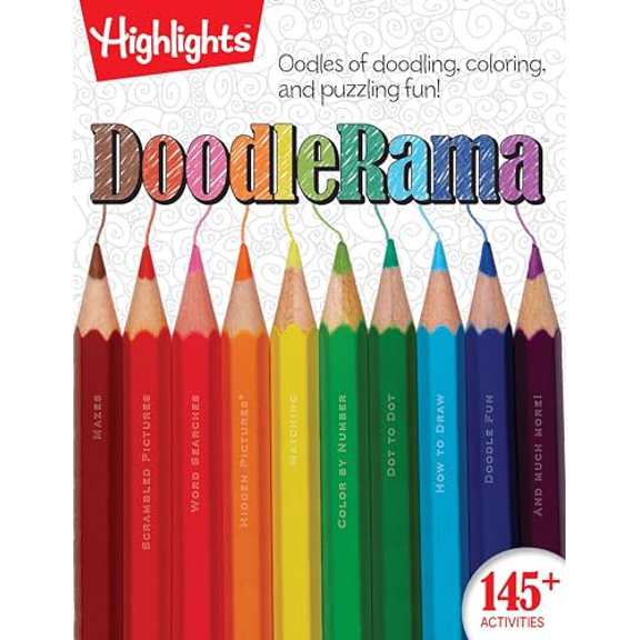 Pre-Owned Highlights(tm) Doodlerama: Oodles of Doodling, Coloring, and Puzzling Fun! (Paperback) 1629793302 9781629793306