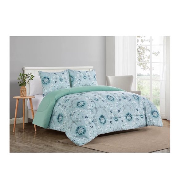 Highline Bedding Co. Provence Printed Reversible Twin Comforter Set-Multi