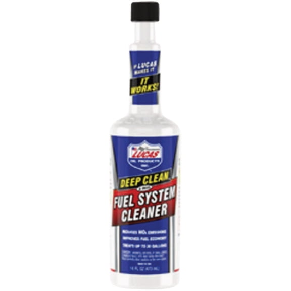 Highline Chemicals Lucas Oil 16 Oz. Fuel System Deep Clean - Pack of 6