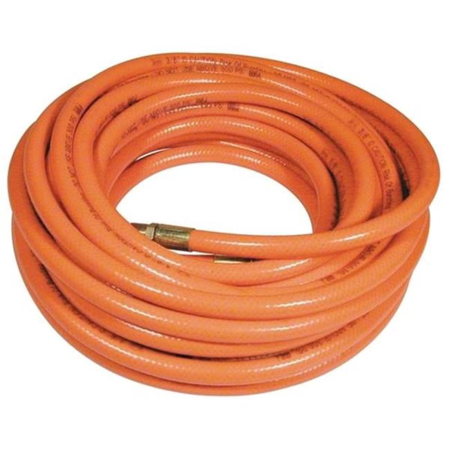 Highline-Warren AM576-50A 0.375 in. x 50 ft. x 0.25 in. 300 PSI Pressure PVC Air Hose, Orange