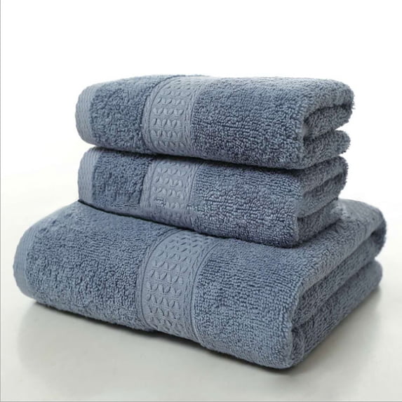 Highly Absorbent Cotton Bath Towels Hand Towels Washcloths For Bathroom Gym Hotel