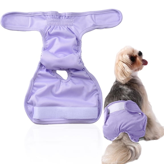 Highly Absorbent Reusable Adjustable Pet Nappies, Washable Leakproof Diapers for Senior Sick Disabled Dogs & Cats, Post-Surgery Recovery, Incontinence & Accidental Indoor Pee Spills