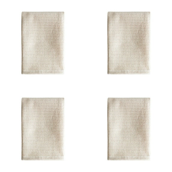 Highly Absorbent Reusable Dish Cloths,Waffle Weave Kitchen Towels for Washing Dishes,Soft Cotton,Cleaning Rags for Countertops,Quick Drying,Lint-Free,Ideal for Household Chores and Barista