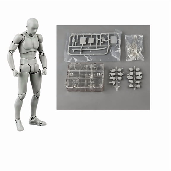 Highly Articulated 15cm PVC Action Figure Model with Multiple Poses for Display