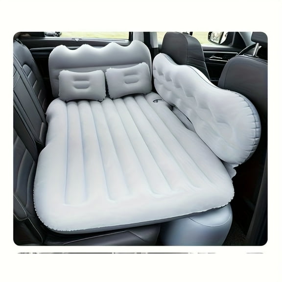 Highly Attractive And Comfortable Inflatable Car Bed With Soft, Skin-friendly Plush Fabric And Foldable Design. Suitable For Camping, Beach Trips, Road Trips, Outdoor Picnics, Pool Use, And Parties.