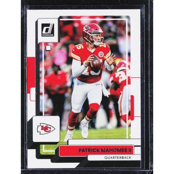 Highly Collectible KC CHIEFS Patrick Mahomes II Football Card (Mint)