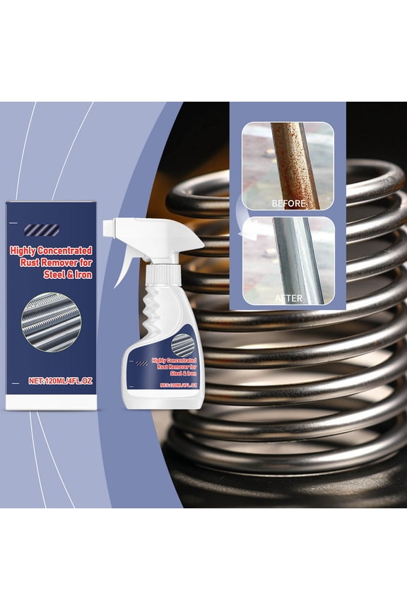 Highly Concentrated Rust Remover For Steel And Iron 120ml, Usupdd 2025 Highly Concentrated Rust Remover For