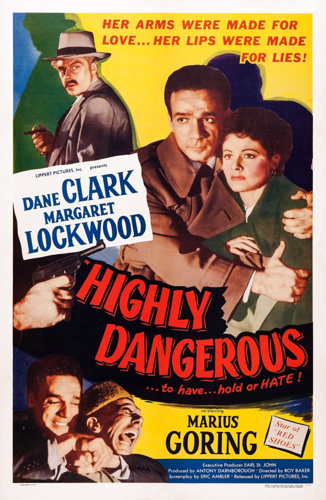Highly Dangerous U Canvas Art - (24 x 36)