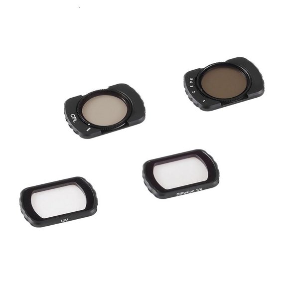Highly Definition Camera Lens Filter Kit AntiGlares Technology Quick Changing Design for Pocket 3 Photography
