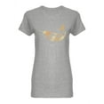 thumbnail image 1 of Highly Detailed Narwhal Shaped T-Shirt Women -Image by Shutterstock, Female x-Large, 1 of 2