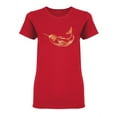 thumbnail image 1 of Highly Detailed Narwhal Shaped Tee Women's -Image by Shutterstock, 1 of 2