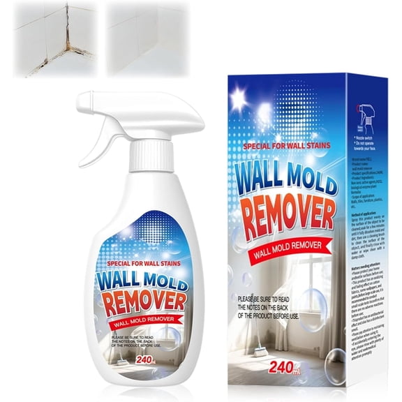 Highly Effective Removal Spray,Wall Cleaner Spray,Multi-Surface Cleaning Solution,Wall Cleaner for Wood,Tile,Fabric,Bathrooms,Kitchens - 8.12 Fl oz